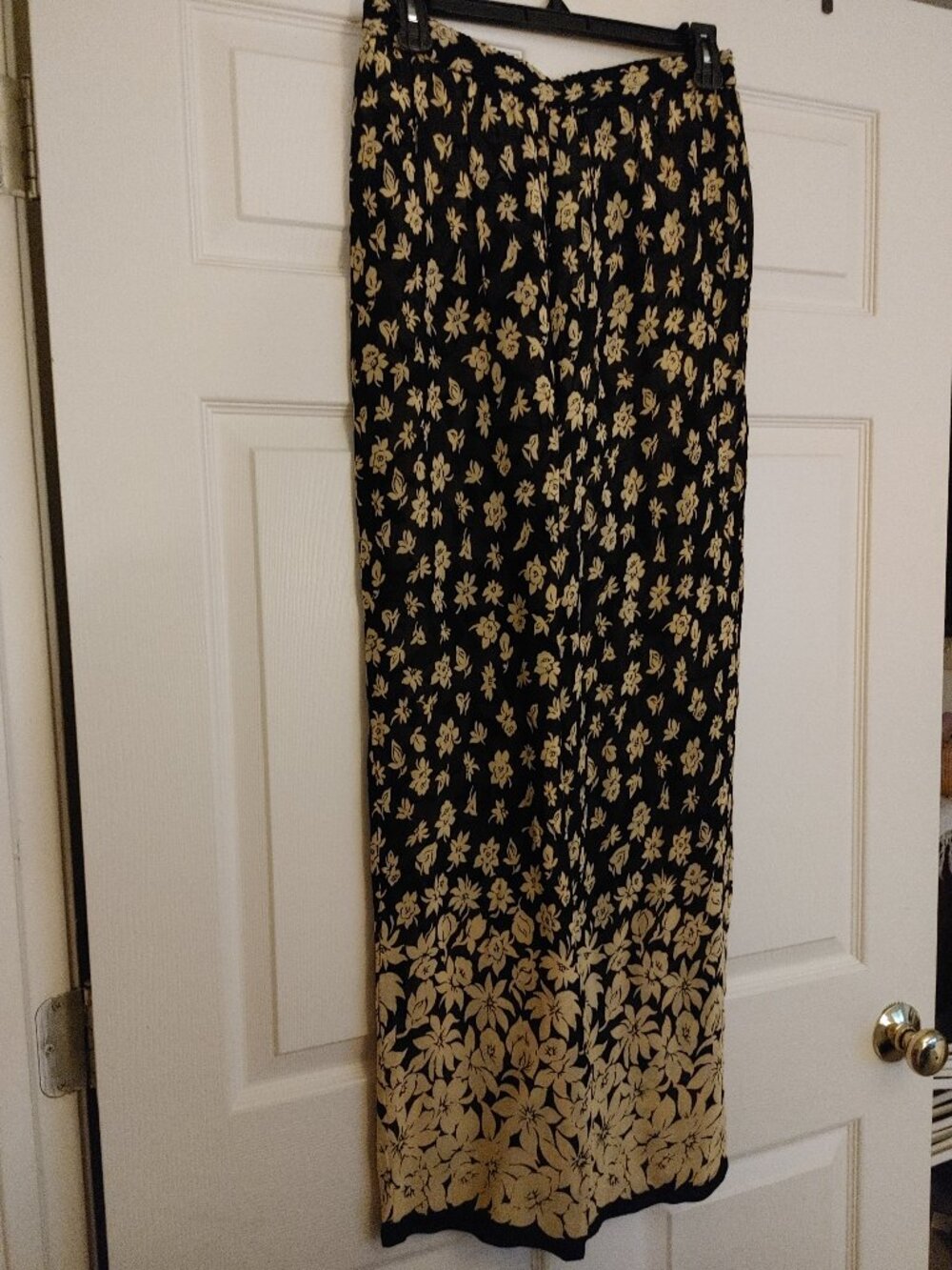 Boutique Elastic Waist Wide Leg Pants